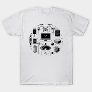 Gadgets The Tools of The Modern Age T-Shirt